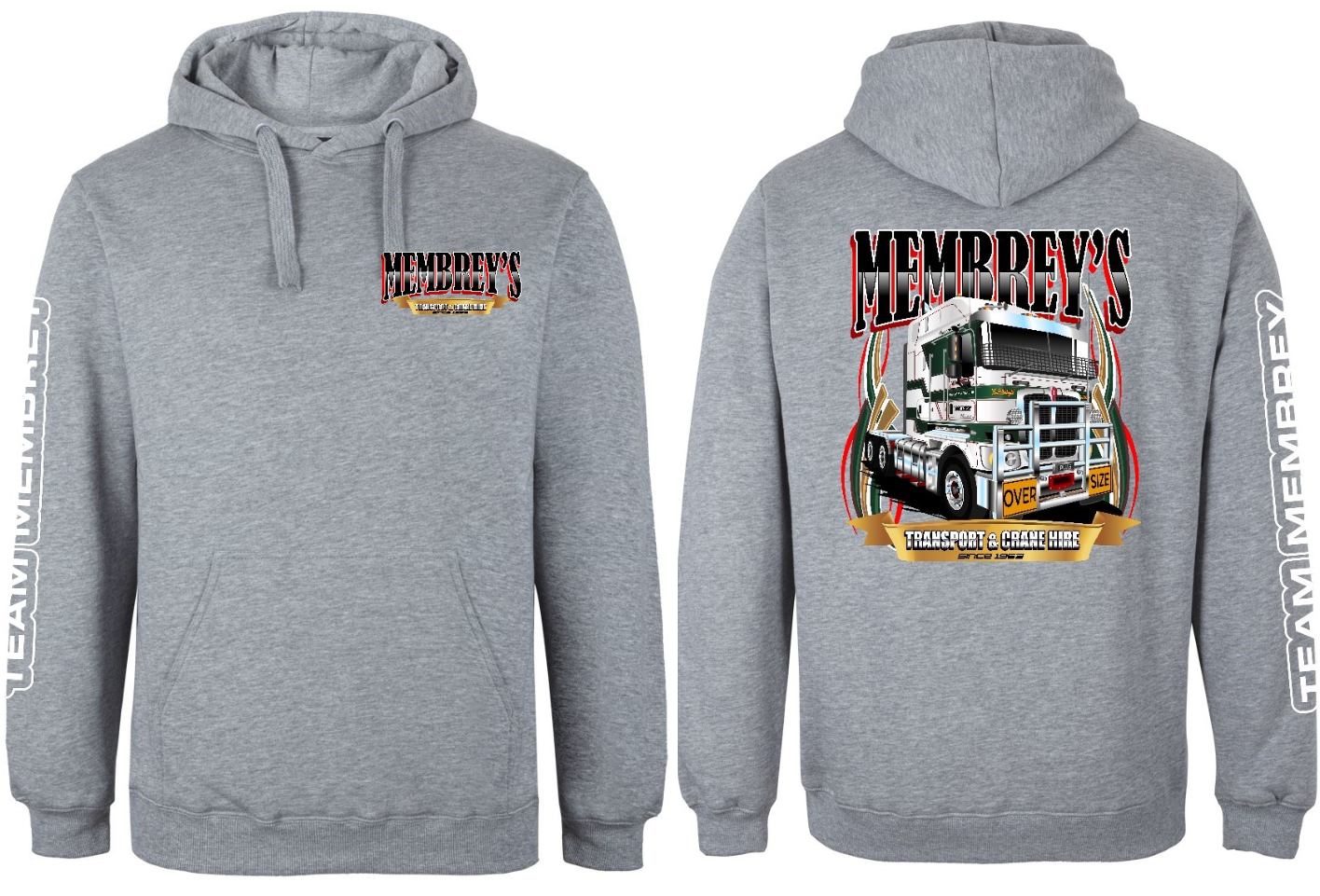 * PRE ORDER * MARLE GREY PULLS HOODIE