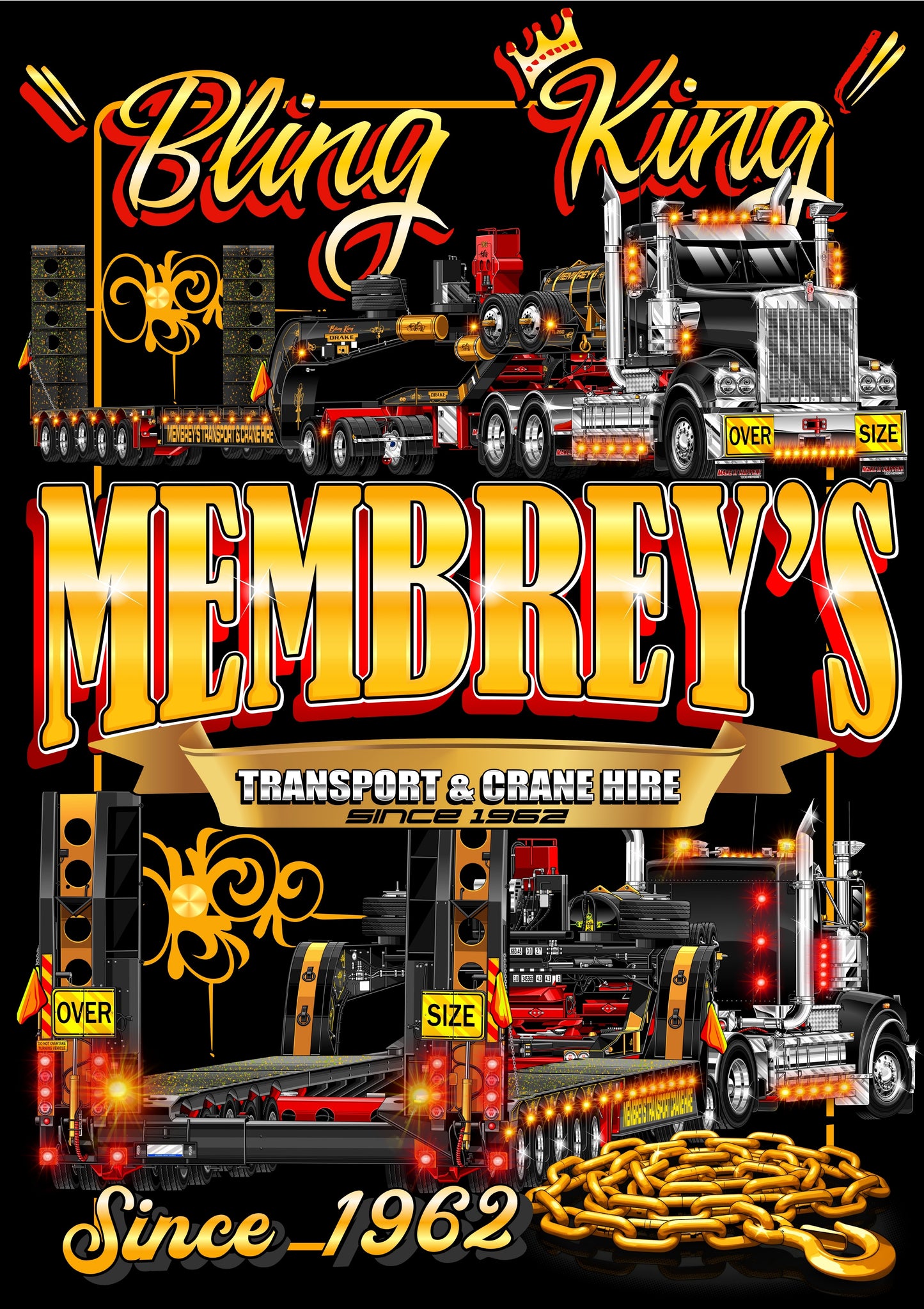 ** PRE ORDER ** BLING KING TEE